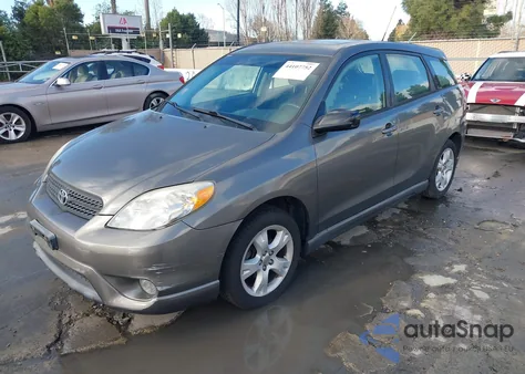 2006 Toyota Matrix Xr из США, поврежденный, VIN 2T1KR30EX6C623684